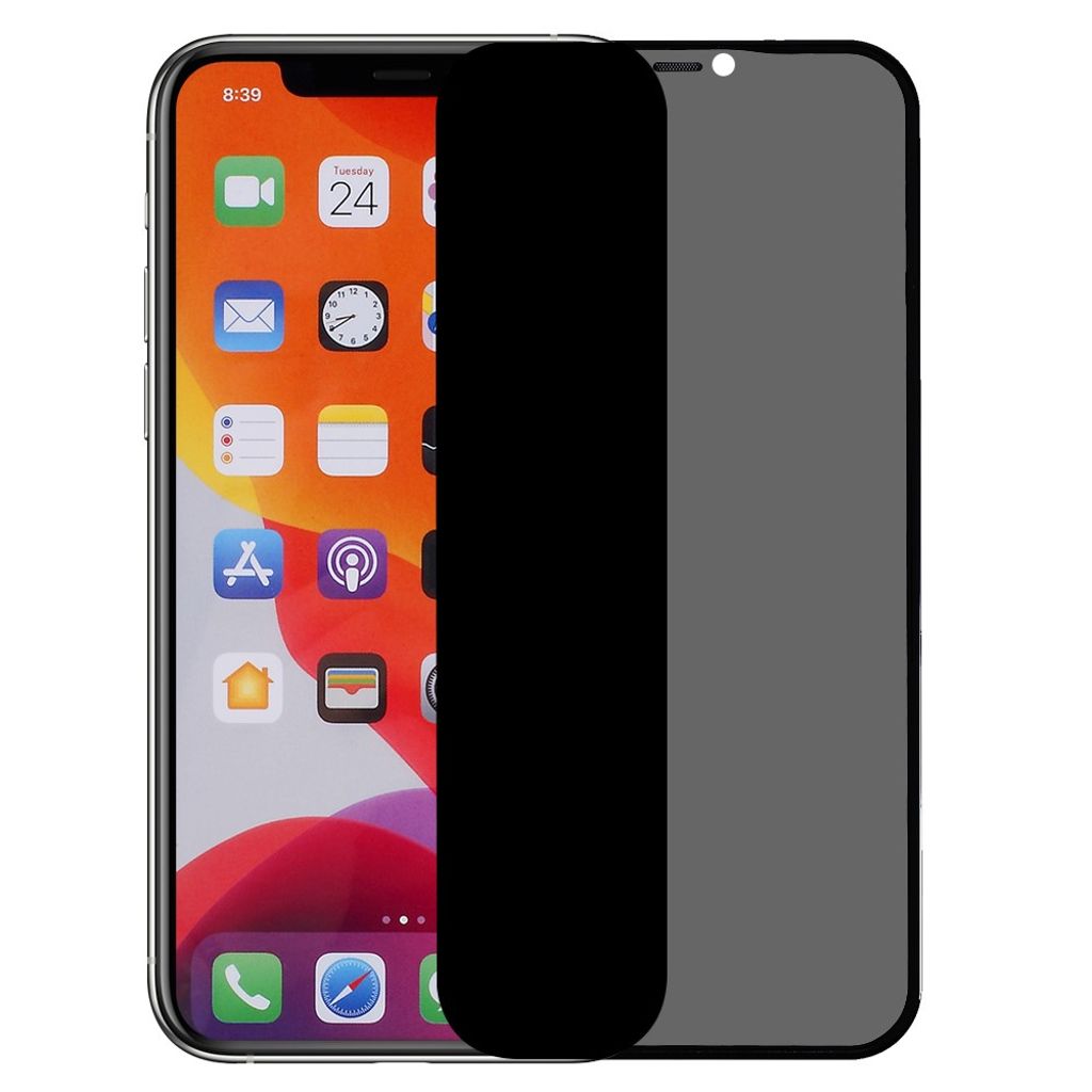 Anti-Spy sekretess iPhone 11 Pro Max / XS Max skärmskydd