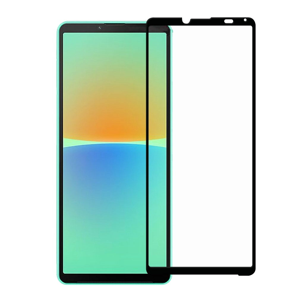 Ultra transparent Sony Xperia 10 IV skärmskydd – svart Edge