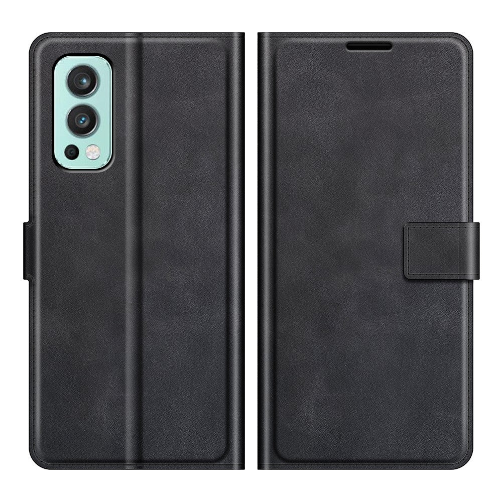 Oneplus Nord 2 5G plånboksfodral - svart