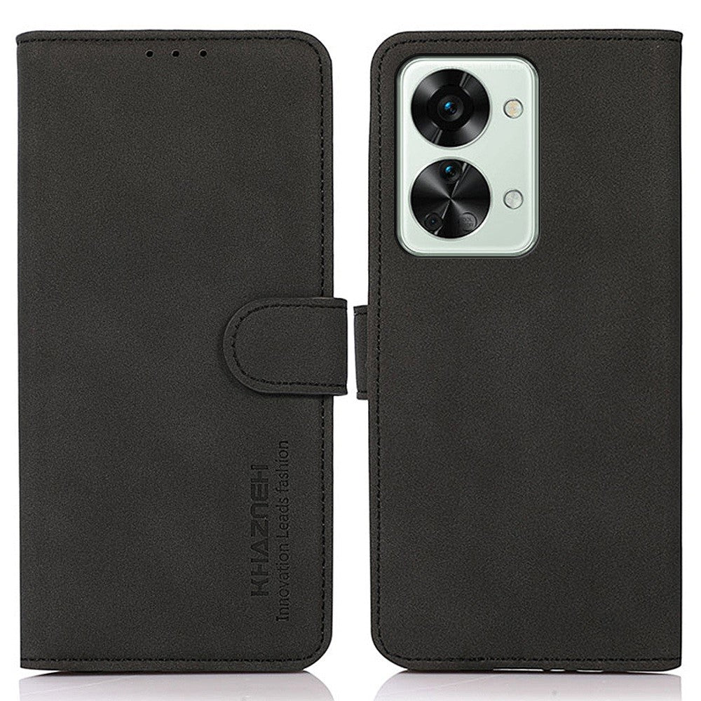KHAZNEH plånboksfodral till OnePlus Nord 2T 5G – svart