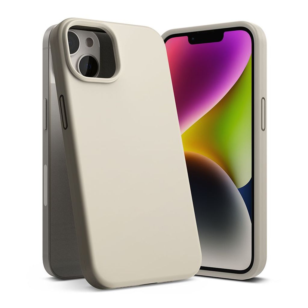 Ringke Silicone Skal for iPhone 14 Plus - Stone