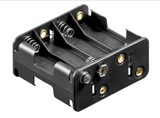 Battery holder for 8 AA batteries