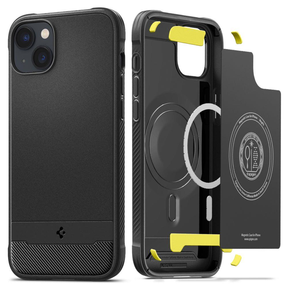 Spigen Rugged Armor Mag MagSafe iPhone 14 skal - svart