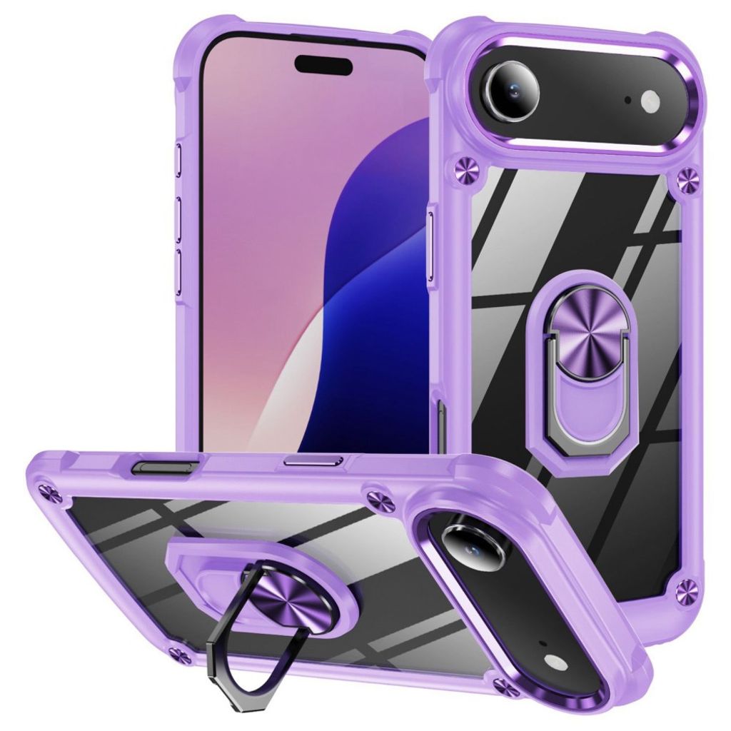 iPhone Air Skal with kickstand - Purple
