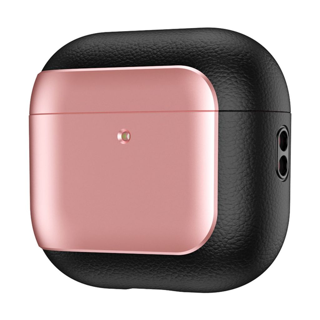 AirPods 4 TPU Case Shockproof Lanyard - Rose Gold