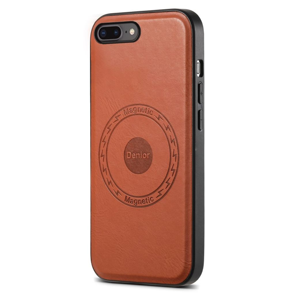 DENIOR iPhone 7 Plus / 8 Plus skal with MagSafe – brun
