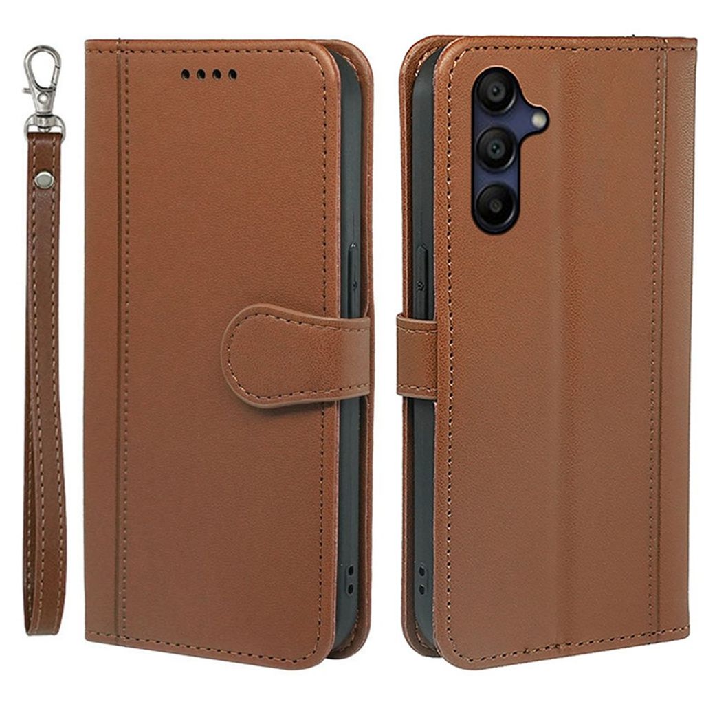 Samsung Galaxy A26 5G fodral with Strap – brun