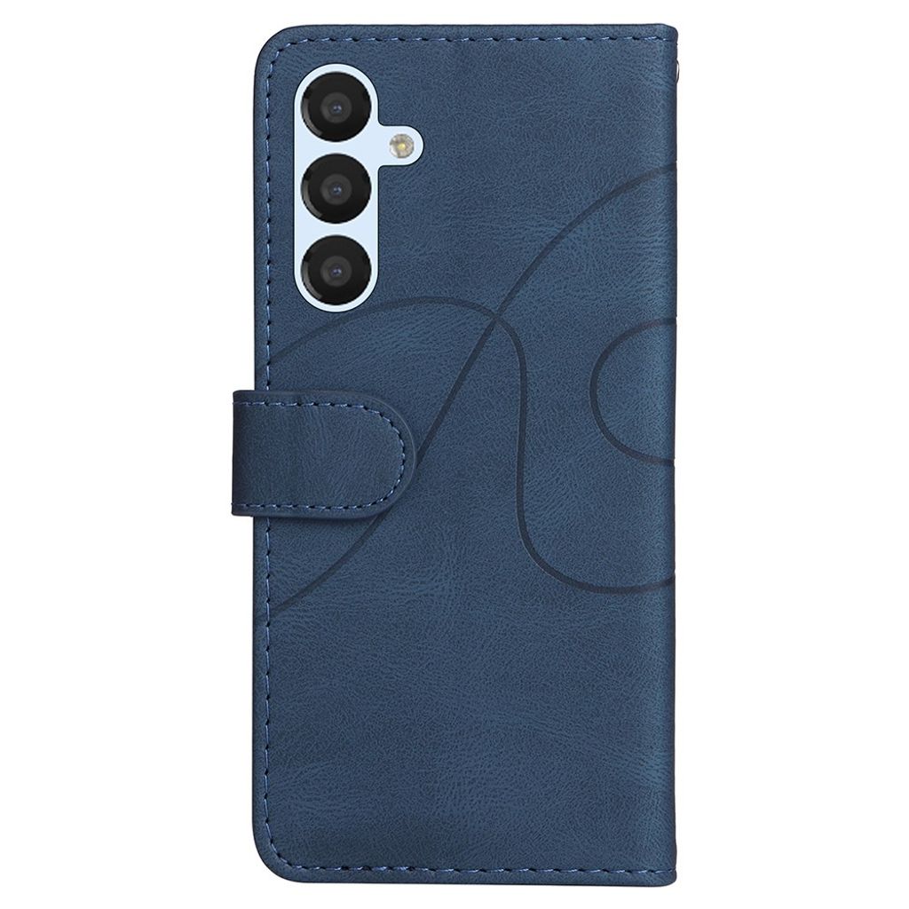 KT Leather Series-1 Samsung Galaxy S23 FE fodral – blå