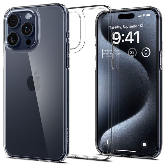 Spigen Airskin Hybrid skal för iPhone 15 Pro - transparent