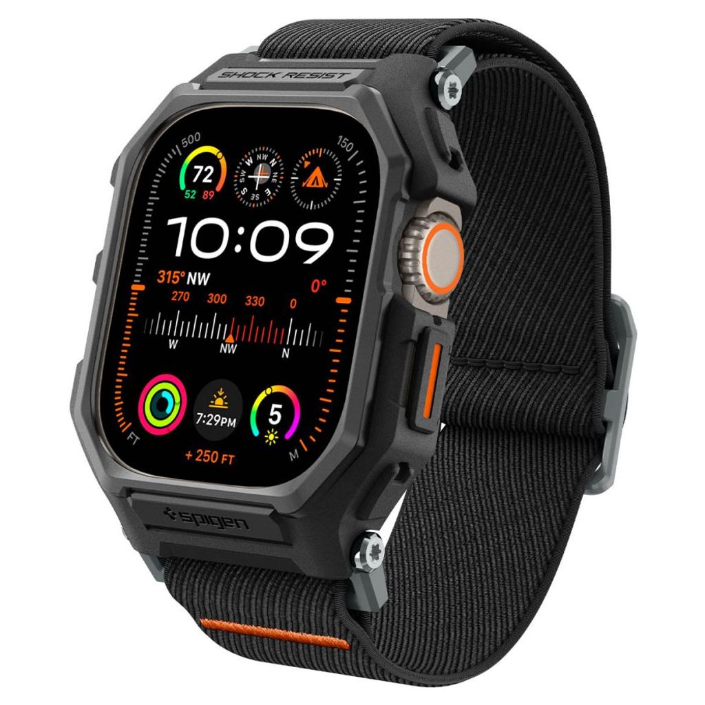 Spigen Lite Fit Pro Watch Strap for Apple Watch Ultra 1/2 (49 mm) - Matte Black