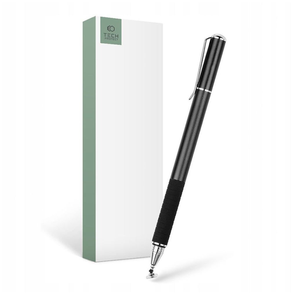 Tech-Protect stylus - svart