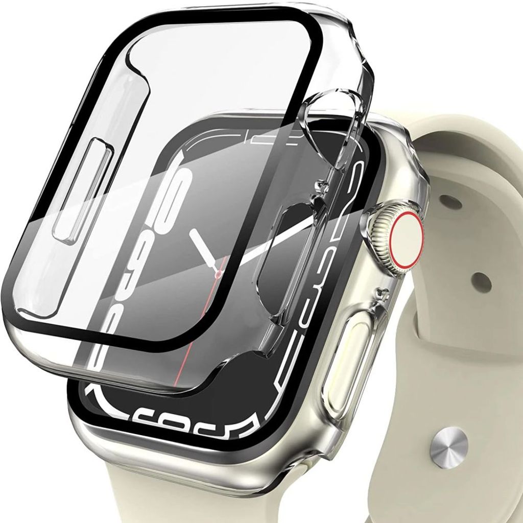 Tech-Protect Defense360 skydd för Apple Watch 7/8/9 (45mm) - transparent