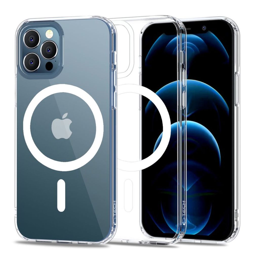 Tech-Protect MagMat MagSafe Case for iPhone 12/12 Pro - Transparent