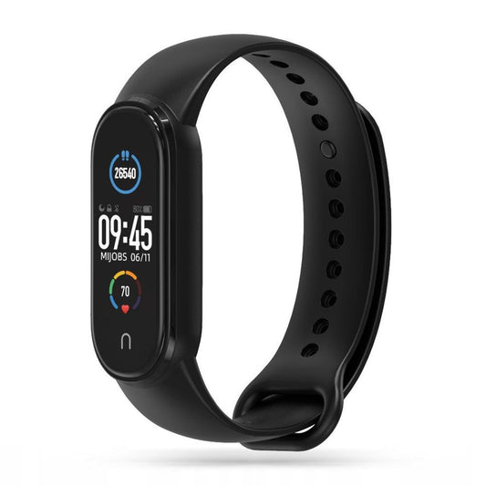 Tech-Protect IconBand klockarmband för Xiaomi Mi Smart Band 5/6/7/NFC - svart