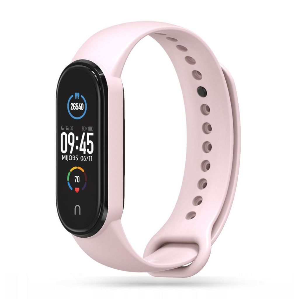 Tech-Protect IconBand klockarmband för Xiaomi Mi Smart Band 5/6/7/NFC - rosa