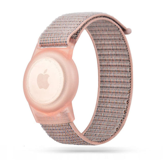 Tech-Protect Nylon Strap for Kids for Apple AirTag – Pink