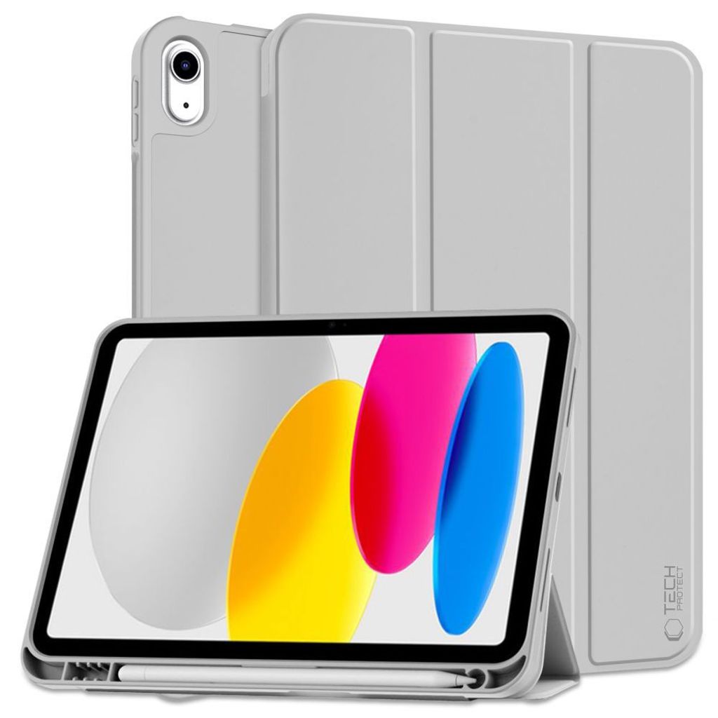 Tech-Protect SC Pen fodral för iPad 10th Gen 2022 10.9" - grå
