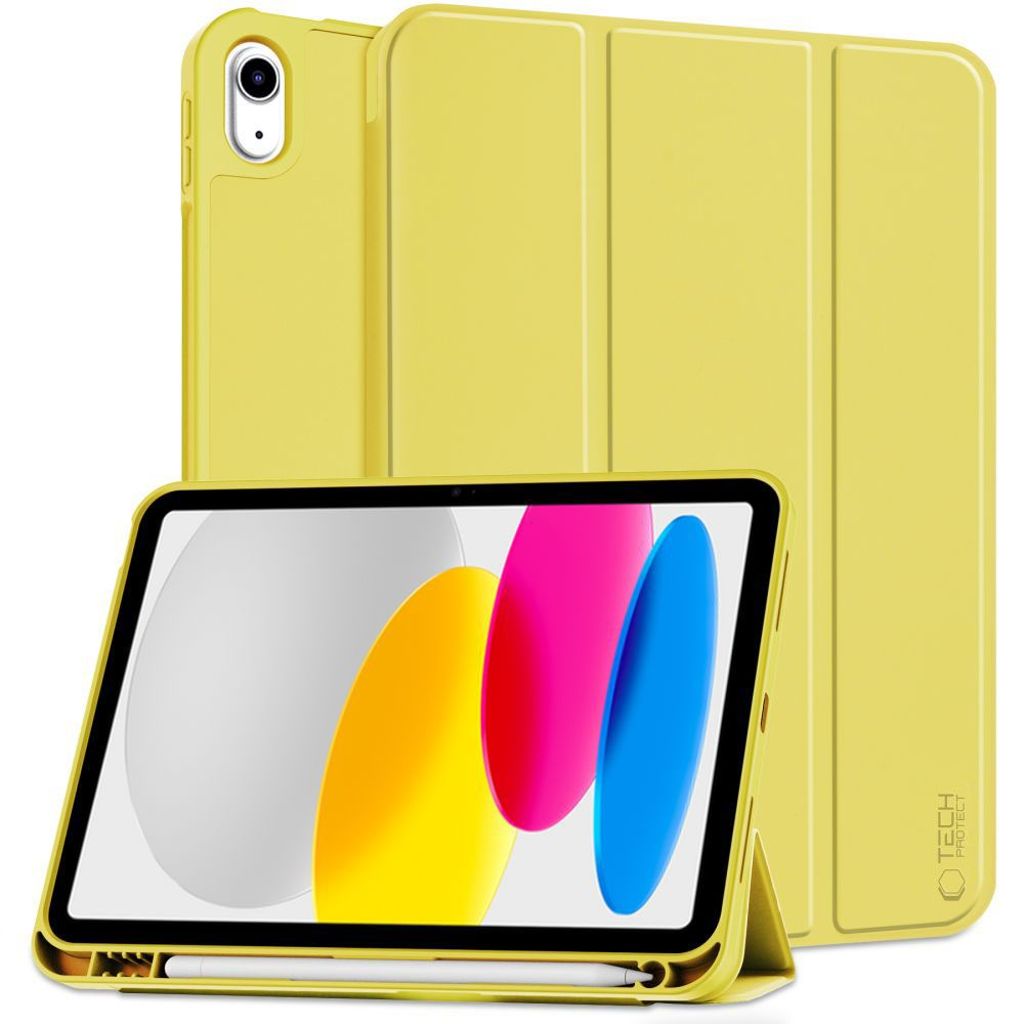 Tech-Protect SC Pen fodral för iPad 10th Gen 2022 10.9" - gul