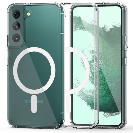 Tech-Protect FlexAir Hybrid MagSafe skal för Samsung Galaxy S22 - transparent