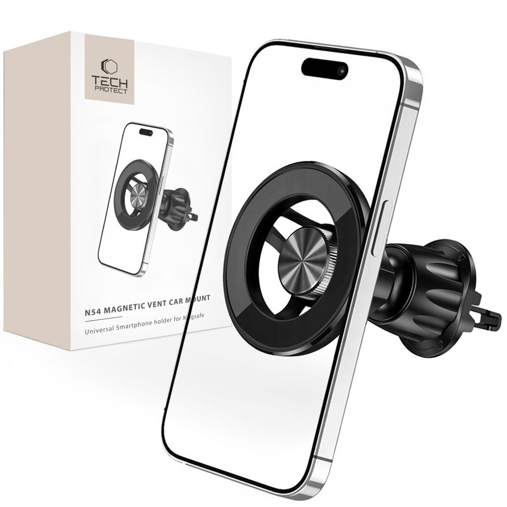 Tech-Protect N54 Car mobilhållare med MagSafe för Air Vent - svart