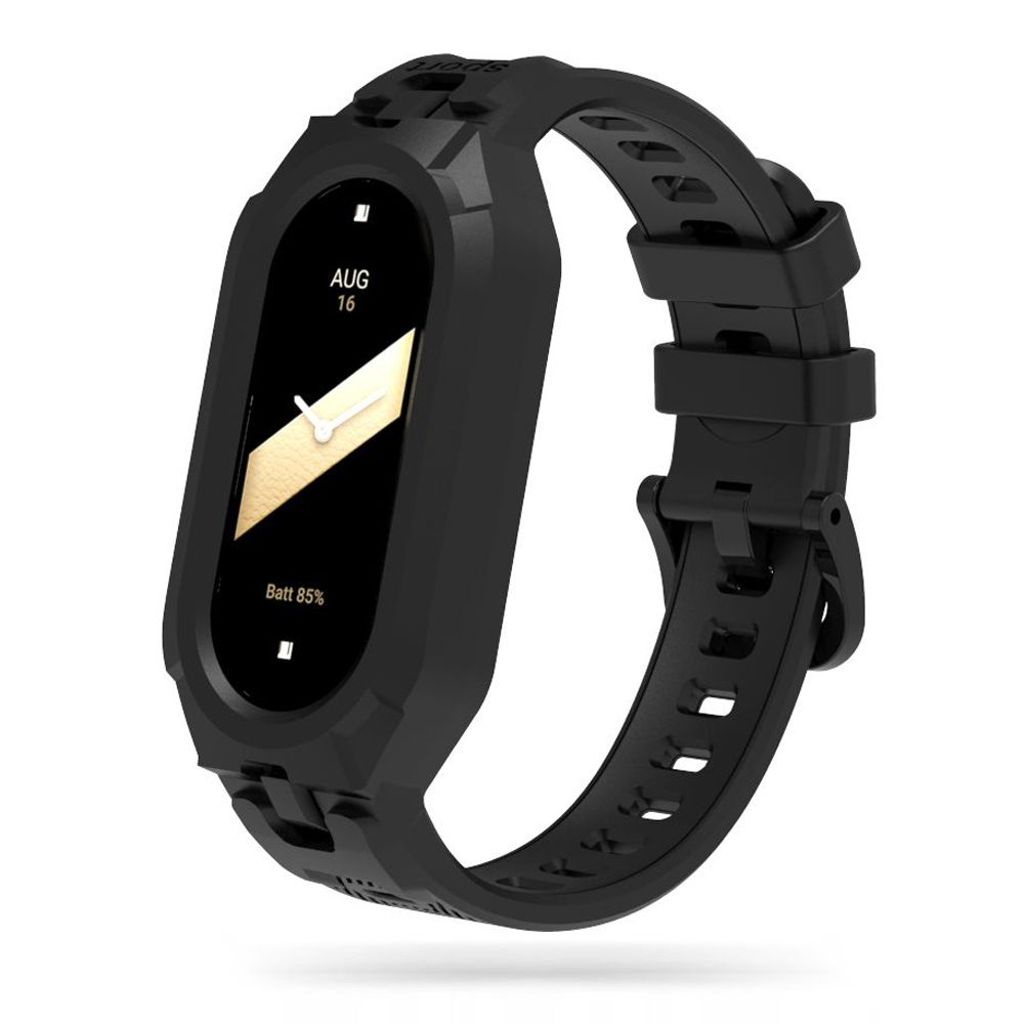 Tech-Protect Armor klockarmband för Xiaomi Smart Band 8/8 NFC - svart