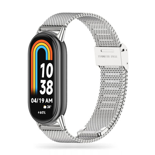 Tech-Protect MilaneseBand klockarmband för Xiaomi Smart Band 8/8 NFC - silver