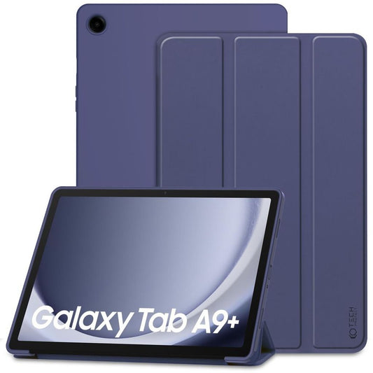 Tech-Protect SmartCase skal för Samsung Galaxy Tab A9 Plus 11" (X210/X215/X216) - navy blå