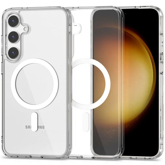 Tech-Protect FlexAir Hybrid MagSafe skal för Samsung Galaxy S24 - transparent