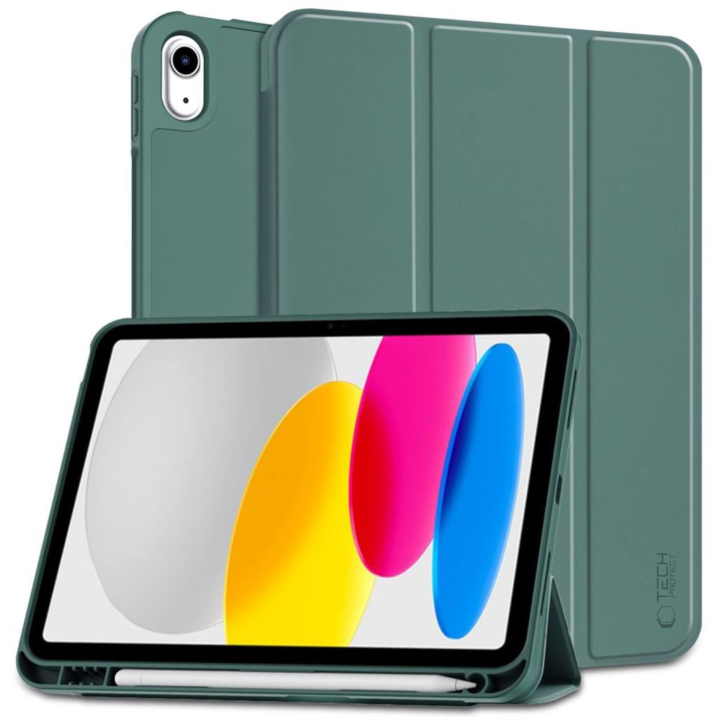 Tech-Protect SC Pen Cover for iPad 10th Gen 2022 10.9" - Green
