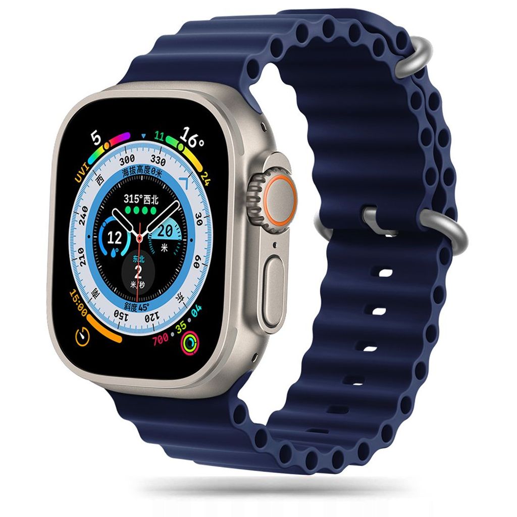 Tech-Protect IconBand Pro klockarmband för Apple Watch 42/44/45/49 mm - blå