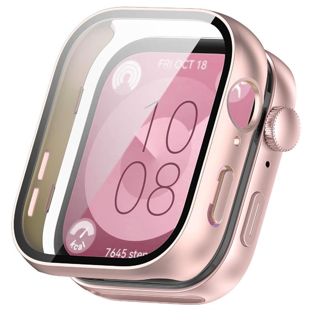Tech-Protect Defense360 skal för Huawei Watch Fit 3 - rosa