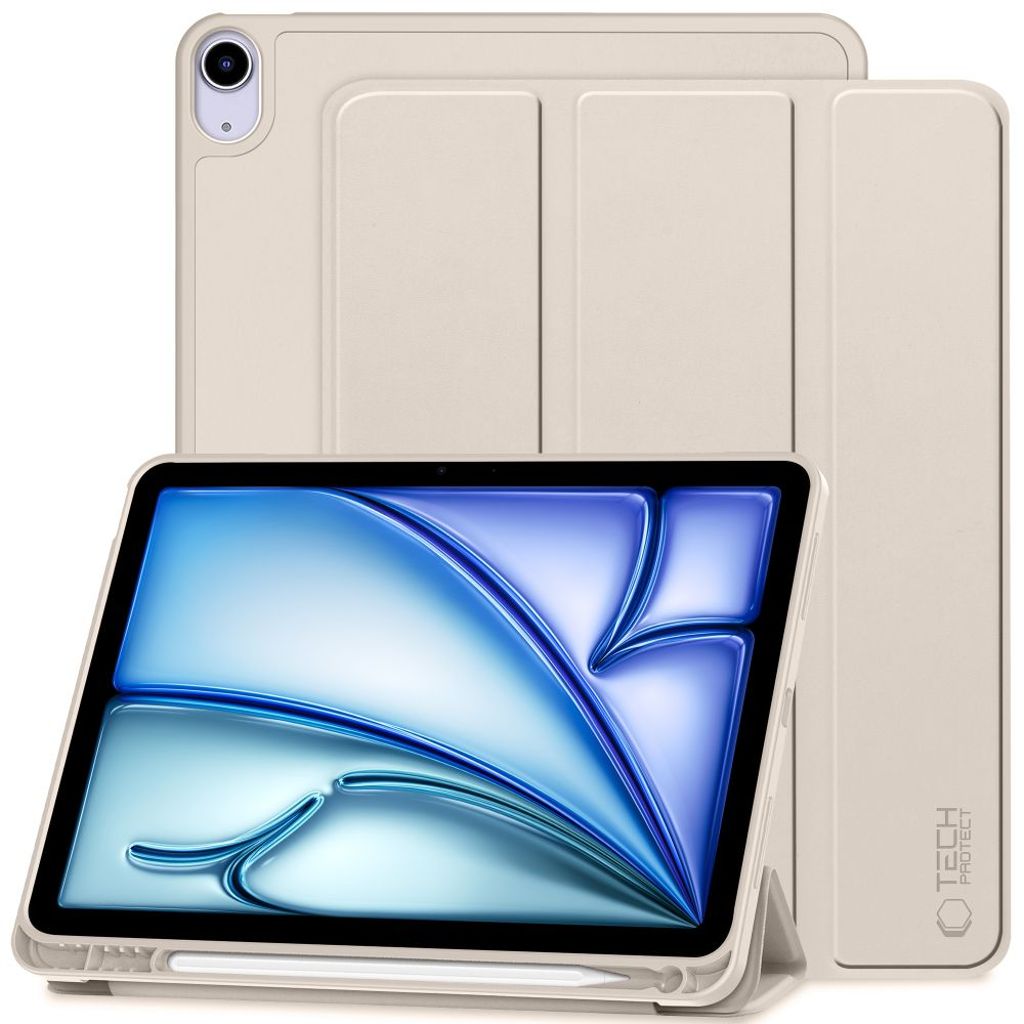 Tech-Protect SC Pen fodral för iPad Air 4/5/6 2020-2024 - beige