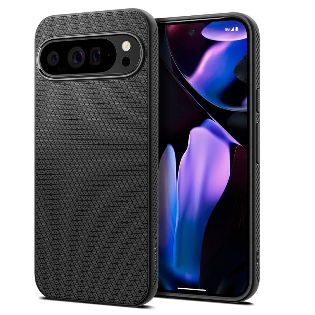 Spigen Liquid Air skal till Google Pixel 9 Pro XL – svart