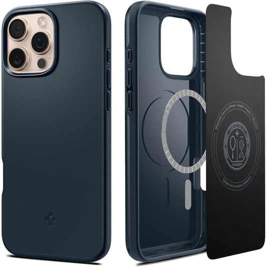 Spigen Thin Fit MagSafe skal för iPhone 16 Pro - Dark grå