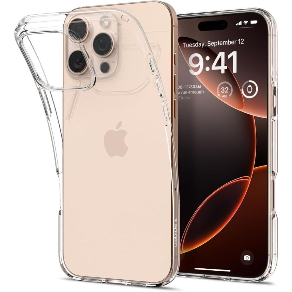 Spigen Liquid Crystal skal för iPhone 16 Pro - transparent