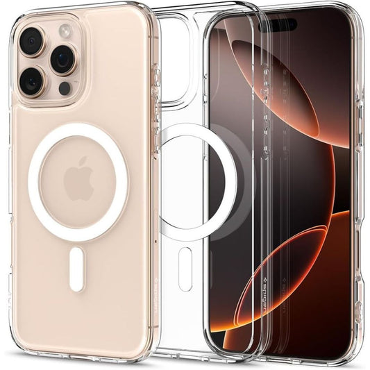 Spigen Ultra Hybrid MagSafe skal för iPhone 16 Pro Max - vit