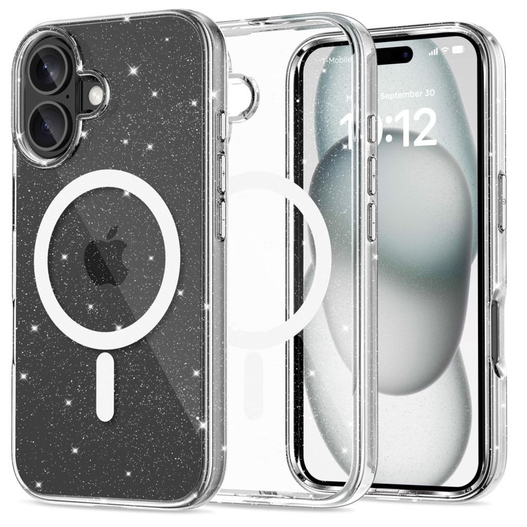 Tech-Protect FlexAir Hybrid MagSafe skal till iPhone 16 – Transparent