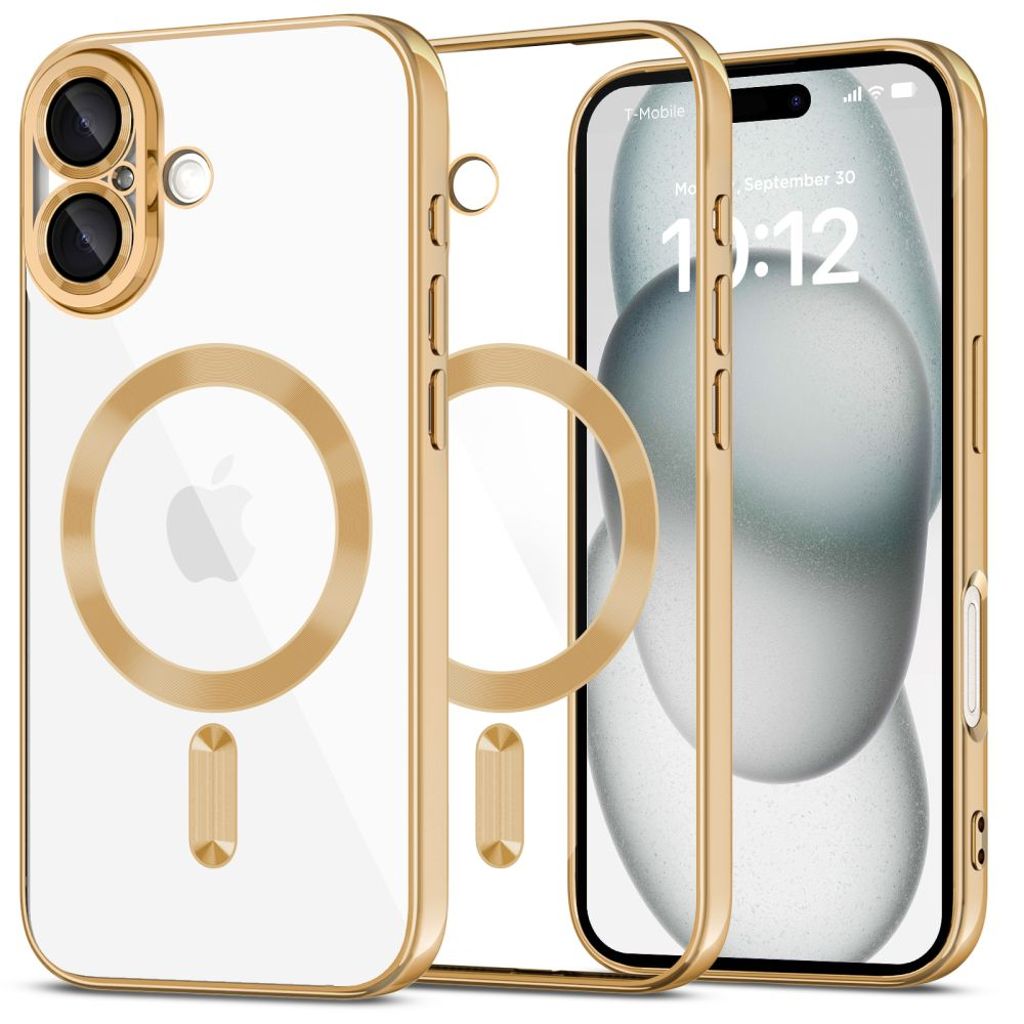 Tech-Protect MagFlex MagSafe skal till iPhone 16 – guld