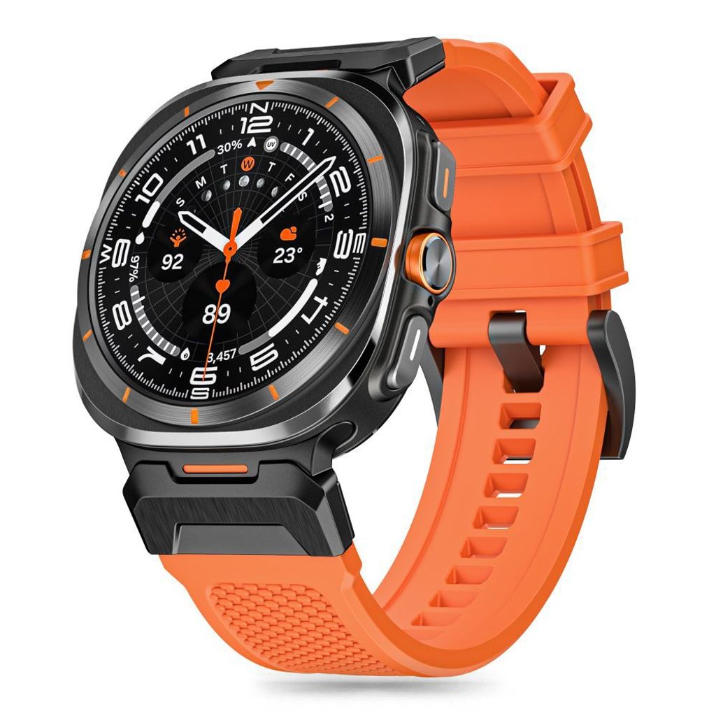 Tech-Protect Delta Pro klockarmband för Samsung Galaxy Watch Ultra 47mm - orange