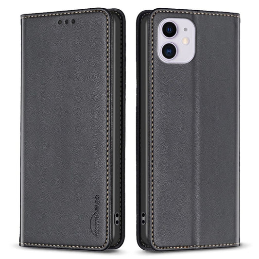 BINFEN COLOR iPhone 11 Cover with Stand - Black
