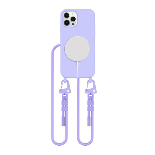 Tech-Protect MagNecklace MagSafe skal för iPhone 12/12 Pro - Lavender