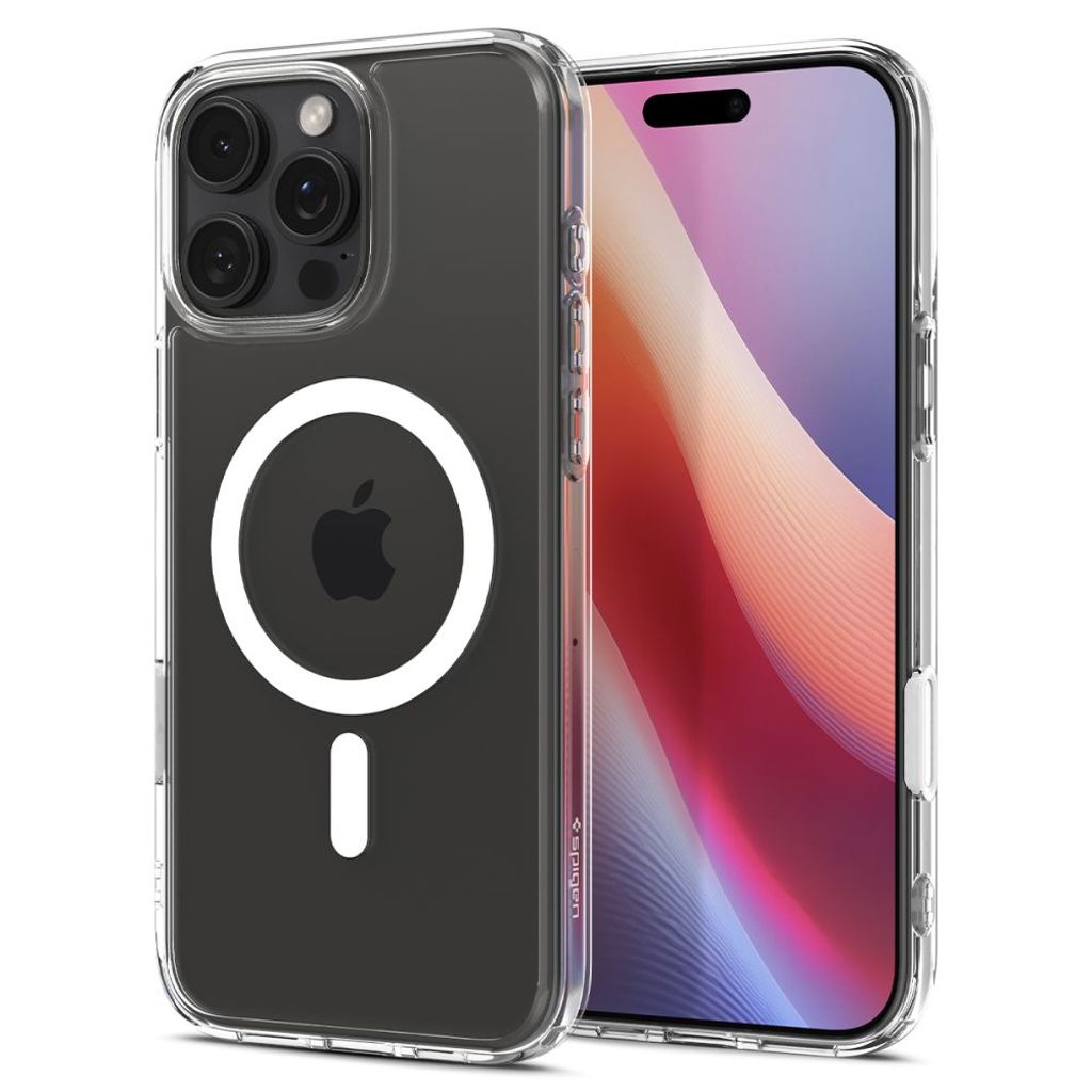 Spigen Ultra Hybrid MagSafe skal till iPhone 16 Pro Max – vit