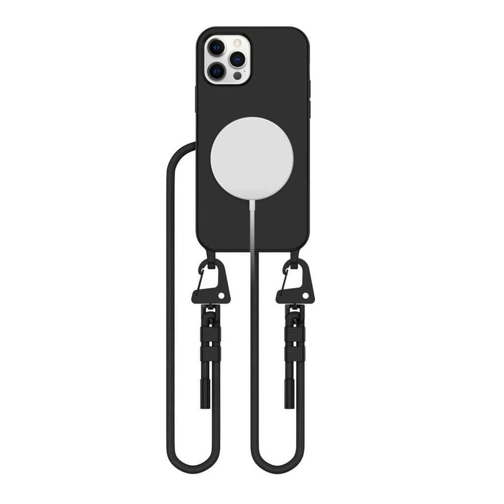 Tech-Protect MagNecklace MagSafe skal till iPhone 12/12 Pro – svart