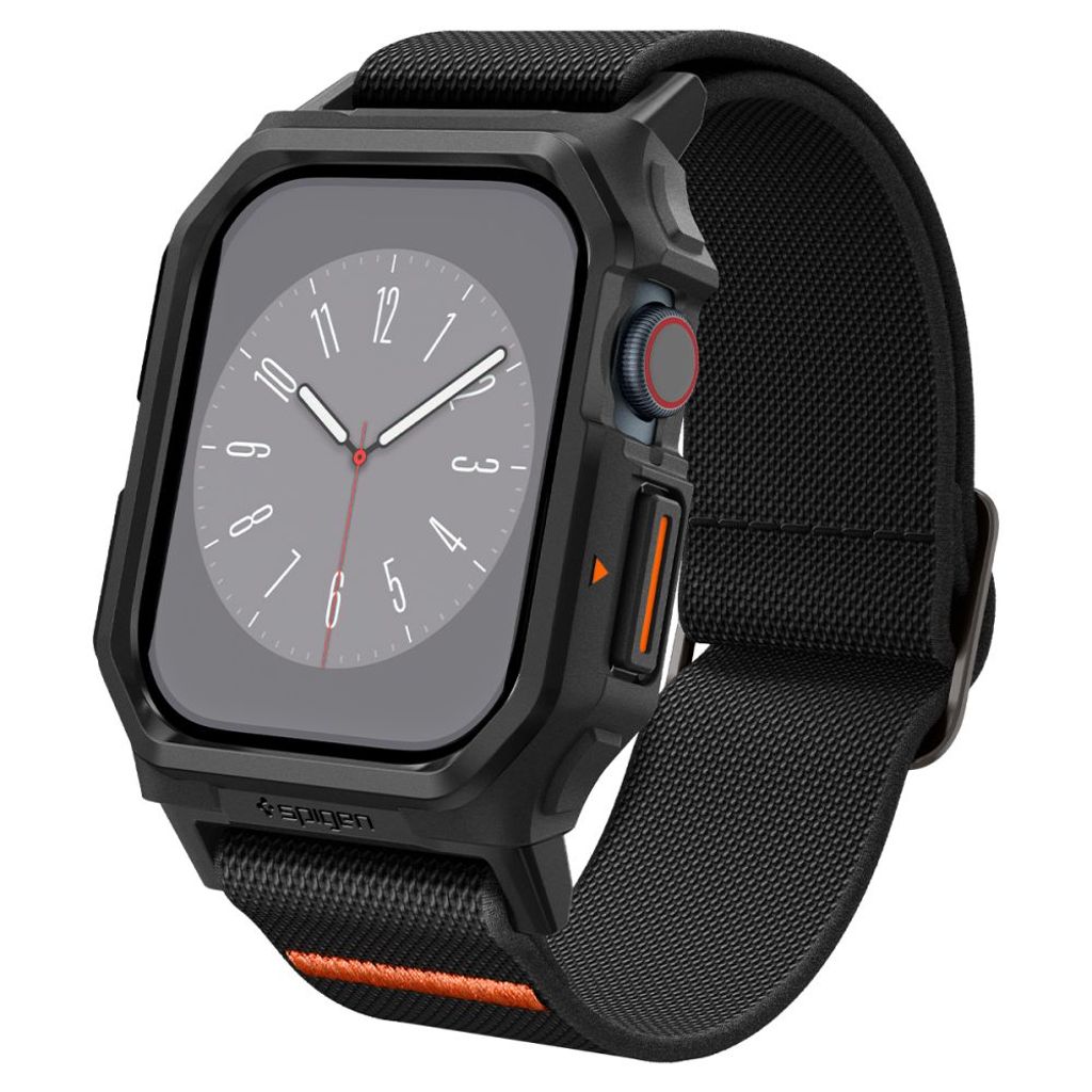 Spigen Lite Fit Pro klockarmband för Apple Watch 10 42 mm - svart