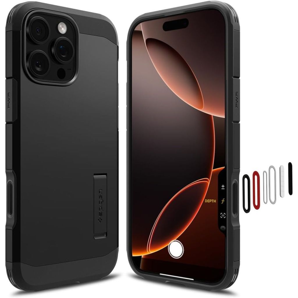 Spigen Tough Armor MagSafe skal till iPhone 16 Pro Max – svart