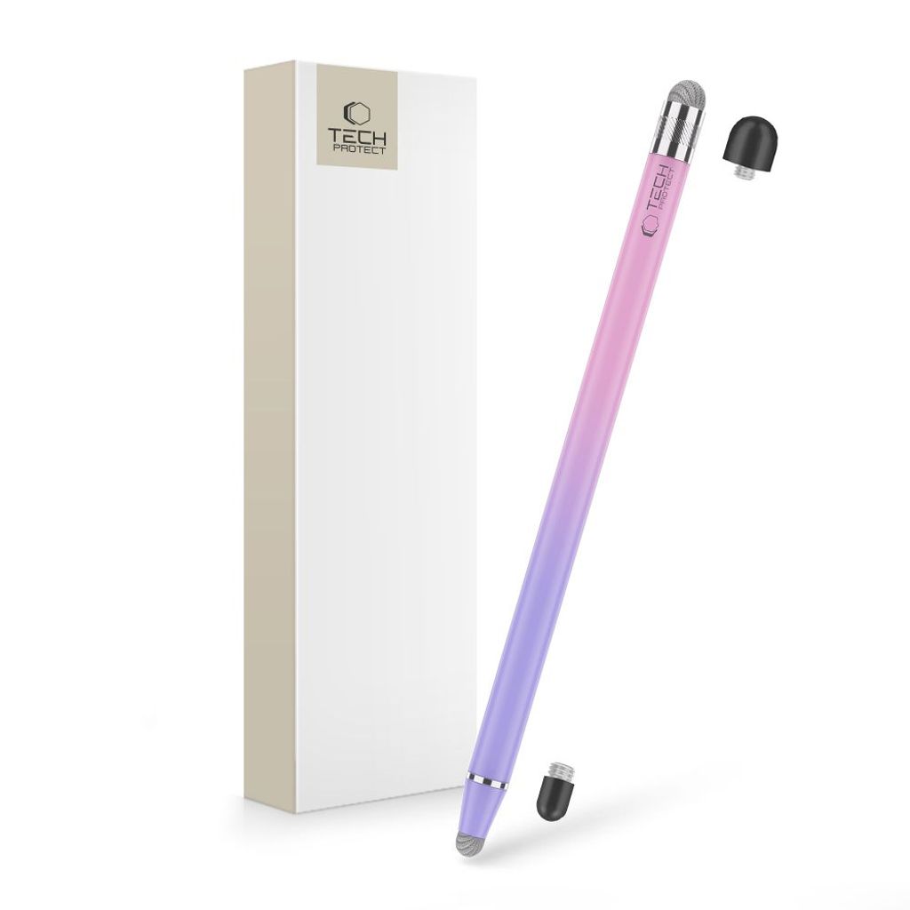 Tech-Protect USP100 Touch Stylus Pen Passive, 4 Tips - lila
