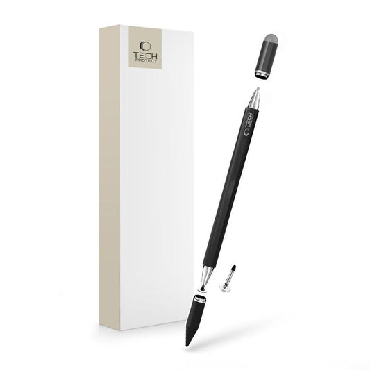 Tech-Protect USP200 stylus pen passive med 3 tips - svart