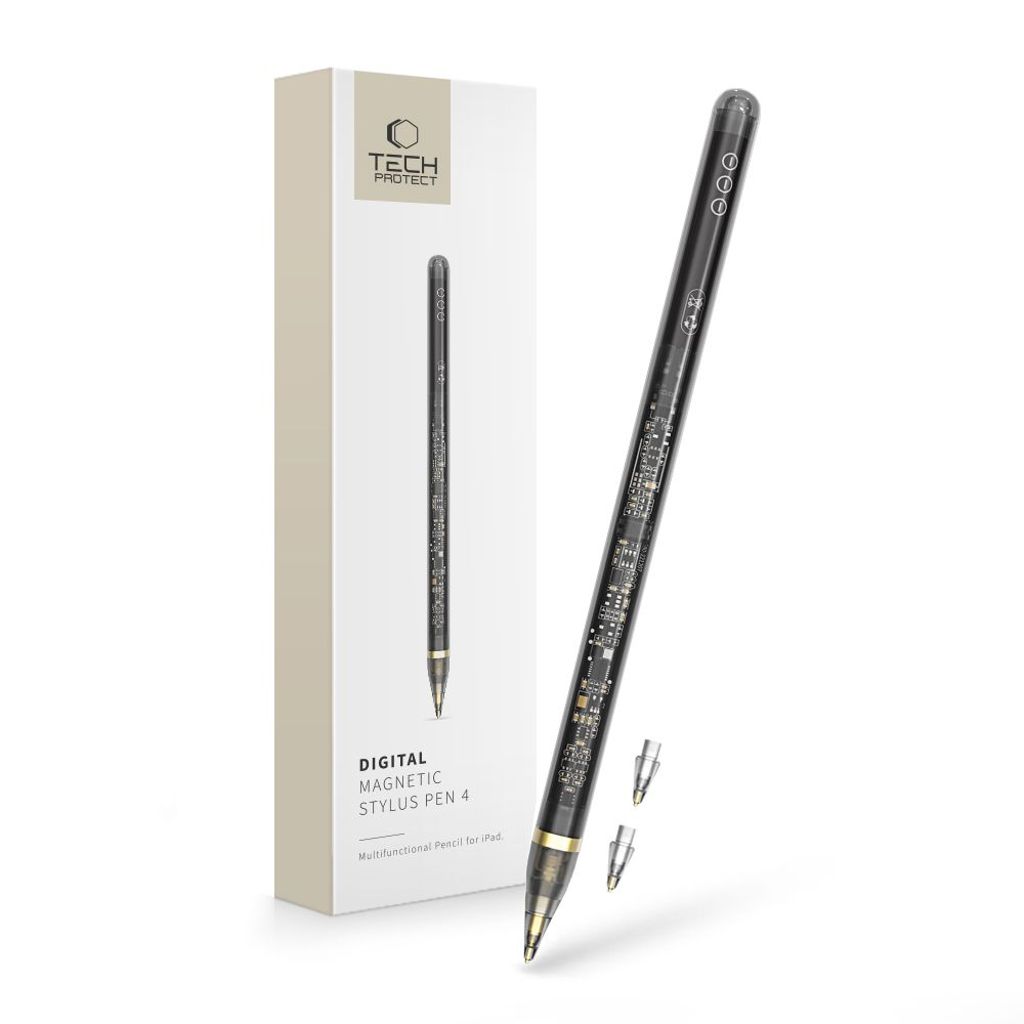 Tech-Protect Digital Magnetic Stylus för iPad - svart