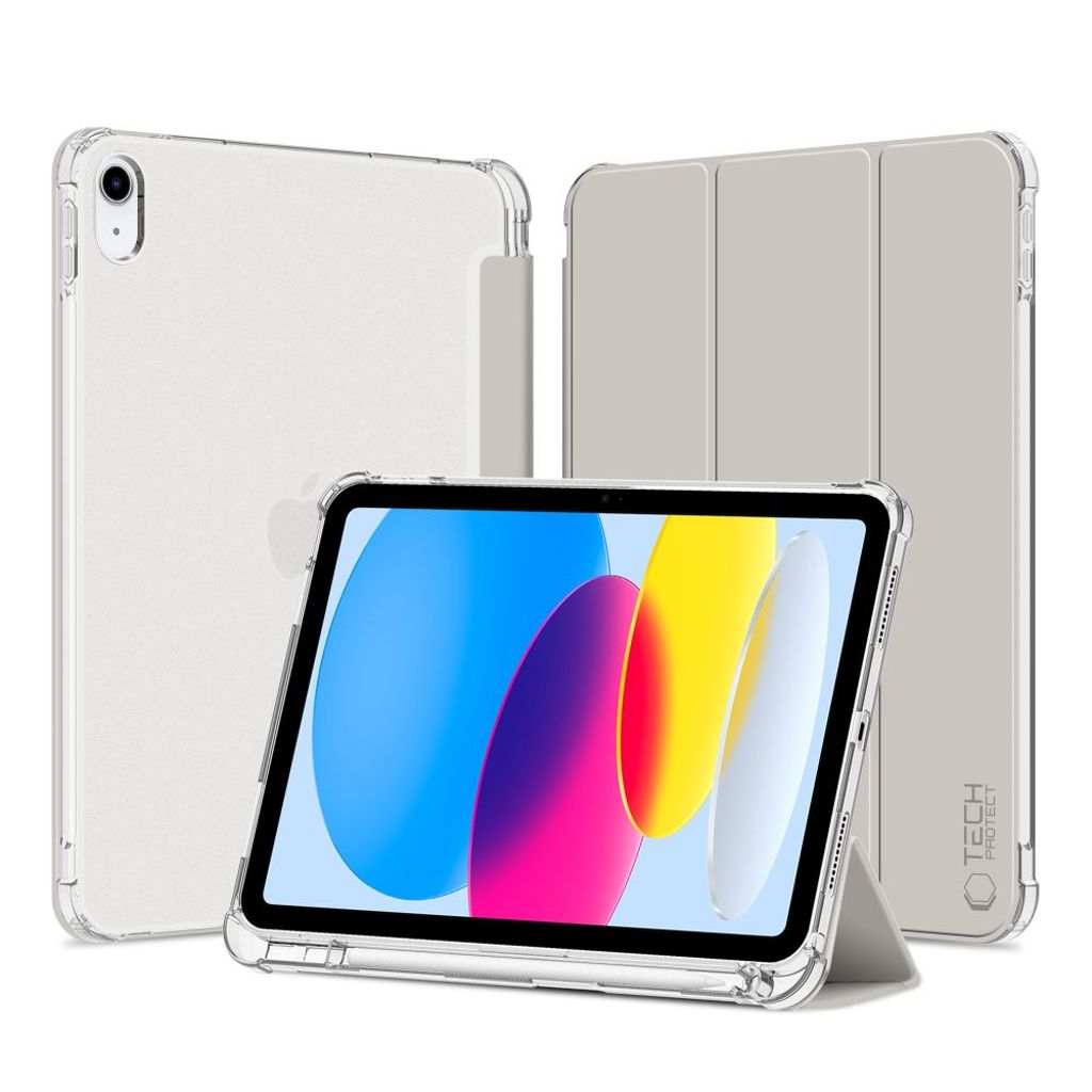 Tech-Protect SC Pen Hybrid fodral för iPad 10th Gen 2022 10.9" - grå