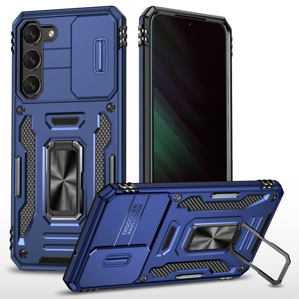 Samsung Galaxy S24 Case with lens protector - Blue